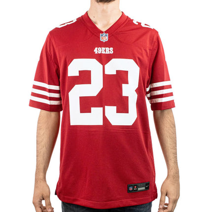 Nike San Francisco 49ers NFL Christian Mccaffrey #23 Home Game Player Jersey Trikot 67NM-SAGH-9BF-6Z2-