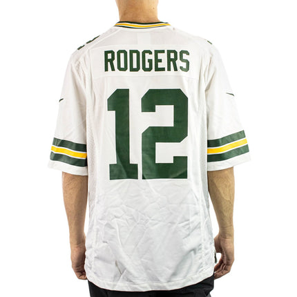 Nike Green Bay Packers NFL Aaron Rodgers #12 Road Game Jersey Trikot 67NM-GPGR-7TF-2PA-