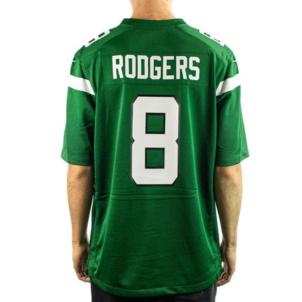Nike New York Jets Aaron Rodgers #8 NFL Home Game Jersey Trikot 67NM-NJGH-9ZF-00S-