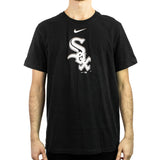 Nike Chicago White Sox MLB Fuse Large Logo Cotton T-Shirt N199-00A-RX-CJP - schwarz