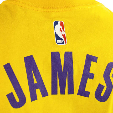Nike Los Angeles Lakers NBA Lebron James #6 Essential Name and Number T-Shirt DR6380-728-