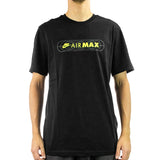 Nike Air Max T-Shirt FB1439-010 - schwarz-neon gelb