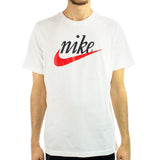 Nike Futura 2 T-Shirt DZ3279-100 - weiss-schwarz-rot