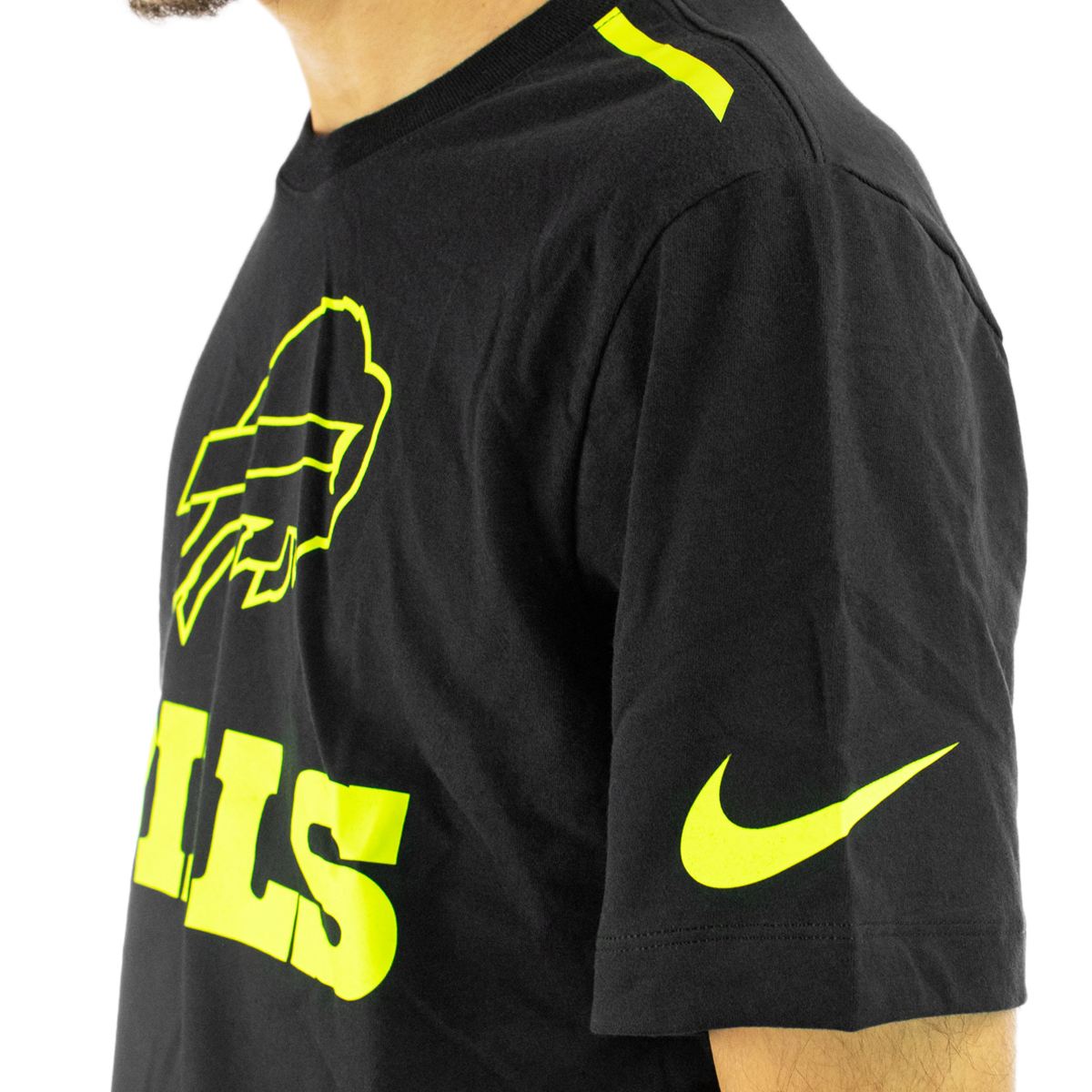 Nike Buffalo Bills NFL Volt Dri-Fit Cotton T-Shirt 00CC-00A-81-04C-