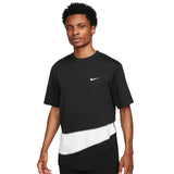 Nike Dri-Fit UV Hyverse T-Shirt FB8579-010 - schwarz-weiss