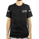 Nike Dri-Fit Fitness T-Shirt FN0841-010 - schwarz-weiss