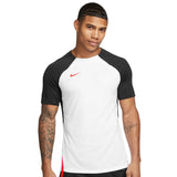 Nike Dri-Fit Strike T-Shirt DV9237-101 - weiss-schwarz-orange