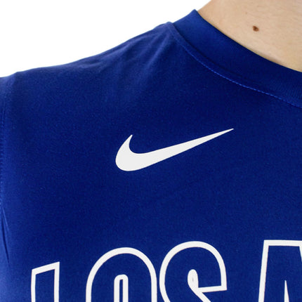 Nike Los Angeles Dodgers MLB Knockout Muscle Tank Top 01B3-4EW-LD-Y8P-