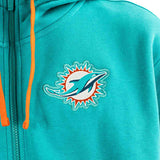 Nike Miami Dolphins NFL Cotton Full-Zip Fleece Hoodie 01NC-037M-9P-WFH-