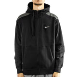 Nike SP Fleece Full BB Zip Hoodie FQ8819-010 - schwarz-grau