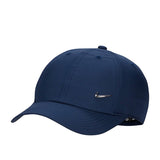 Nike Dri-Fit Club Unstructured Metallic Swoosh Cap für Kids FB5064-410 - dunkelblau