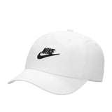 Nike Youth Club Unstructured Futura Wash Cap FB5063-100 - weiss-schwarz