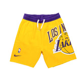 Nike Los Angeles Lakers NBA Courtside Short EZ2B7FEK3-LAK - gelb-lila