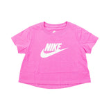 Nike NSW Logo T-Shirt für Jugendliche DA6925-620 - rosa-weiss