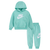 Nike Club Fleece Set Anzug 66L135-E8G - mint-weiss