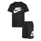 Nike Club Tee and Short Set 66L596-023 - schwarz-weiss
