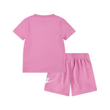 Nike Club Tee and Short Set - Magic Flamingo 66L596-ACG-