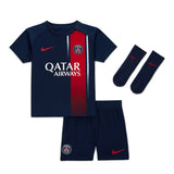 Nike Paris Saint-Germain Infant Dri-Fit Home Kit Set DX2820-411 - dunkelblau-rot