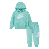 Nike Club Fleece Set Anzug 86L135-E8G - mint-weiss
