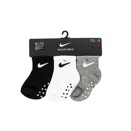 Nike Core Swoosh Gripper Socken 3 Paar 2-4 Jahre PN0053-023-