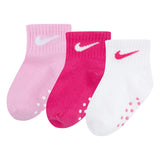 Nike Core Swoosh Gripper Socken 3 Paar 2-4 Jahre PN0053-A72-