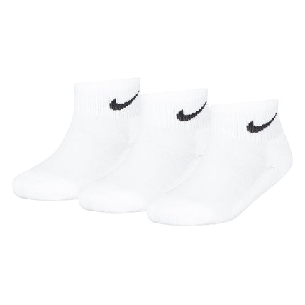Nike Basic Pack Quarter Socken 3 Paar 4-5 Jahre RN0026-001-