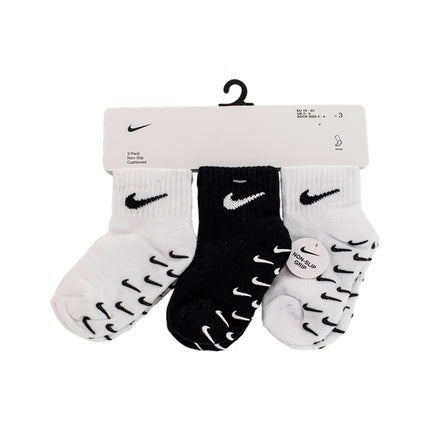 Nike Gripper Quater 3 Paar Socken (2-4 Jahre) NN1131-001-2-4J-