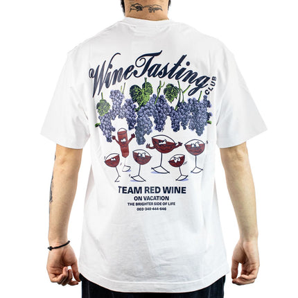 On Vacation Team Red Wine T-Shirt OVC-T152-wht-