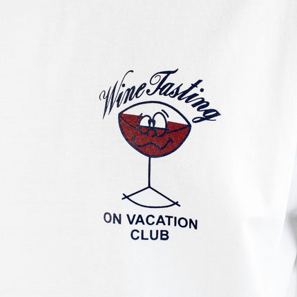 On Vacation Team Red Wine T-Shirt OVC-T152-wht-