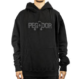 Pegador Grange Oversized Hoodie PGDR-4311-002 - schwarz gewaschen