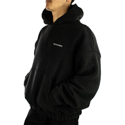 Pegador Bard Teddy Hoodie - Black PGDR-6486-001-