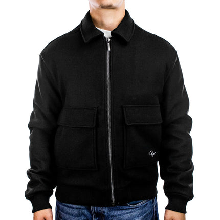 Pegador Aiken Wooloptic Bomber Jacke PGDR-6002-001-