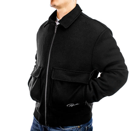 Pegador Aiken Wooloptic Bomber Jacke PGDR-6002-001-