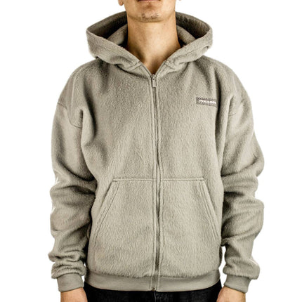 Pegador Fermo Flannel Oversized Jacke - Flint Grey PGDR-6571-629-