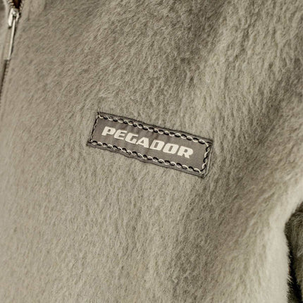 Pegador Fermo Flannel Oversized Jacke - Flint Grey PGDR-6571-629-