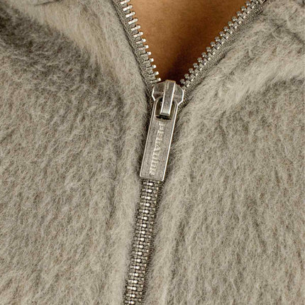 Pegador Fermo Flannel Oversized Jacke - Flint Grey PGDR-6571-629-