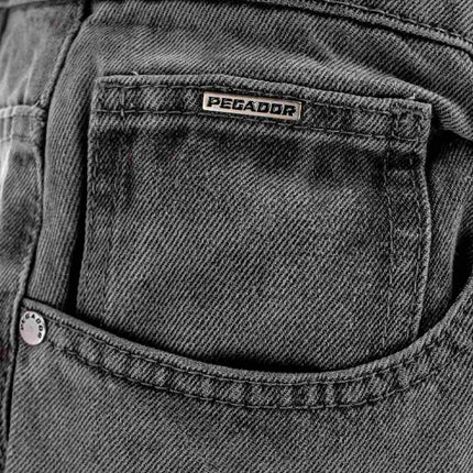 Pegador Baures Straight Jeans - Washed Grey PGDR-3076-074-