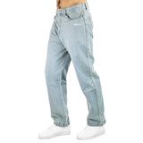 Pegador Waco Wide Baggy Jeans Sand Washed Blue PGDR-4373-082 - hellblau