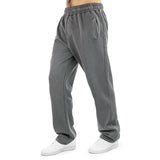 Pegador Logo Wide Sweat Pants Jogging Hose PGDR-1148-386/009 - dunkelgrau