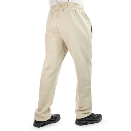 Pegador Logo Wide Sweat Pants - Washed Cozy Beige Black PGDR-1148-637/001-