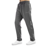 Pegador AOT Logo Wide Track Pant Jogging Hose PGDR-1995-281/279 - dunkelgrau-hellblau