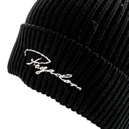 Pegador Signar Heavy Knit Beanie Winter Mütze - Black White PGDR-6375-001/004-