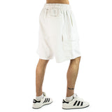 Pegador Leyton Terry Cargo Shorts- Washed Warm White PGDR-4625-551-