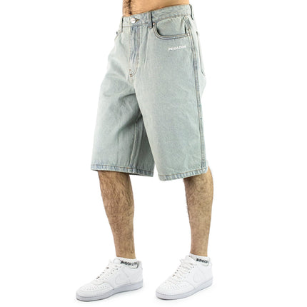Pegador Kolar Jorts Short - Sand Washed Blue PGDR-4901-082-