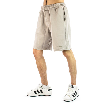Pegador Logo Heavy Sweat Shorts - Washed Dark Stone Gum PGDR-1569-555/315-
