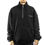 Pegador Puka Teddy Half Zip Sweatshirt PGDR-1307-001 - schwarz