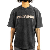Pegador Filbert Oversized T-Shirt PGDR-3315-065 - schwarz gewaschen-pfirsich