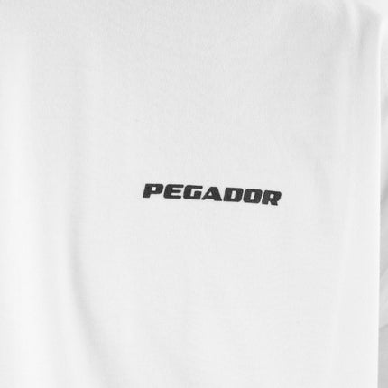 Pegador Logo Oversized T-Shirt - White Black Gum PGDR-1102-004/001/315-