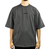 Pegador Logo Boxy T-Shirt PGDR-1950-478 - dunkelgrau gewaschen