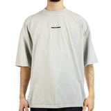 Pegador Logo Boxy T-Shirt - Vintage Light Grey Black PGDR-1950-543 - vintage hellgrau-schwarz
